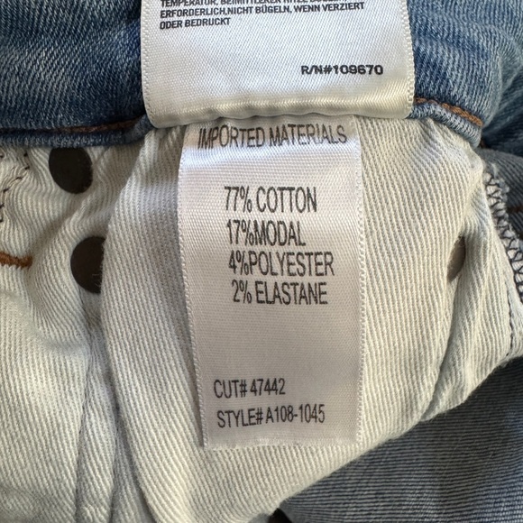 AGOLDE Size 26x27 Sophie High Rise Ripped Distressed Skinny Jeans - Picture 5 of 9